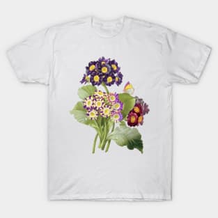 Vintage Botanical, Purple Primrose T-Shirt